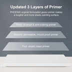 PHOENIX Small Stretched Canvas for Painting 6x6 Inch/7 Value Pack, 8 Oz Triple - Image 5