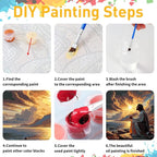 Paint by Numbers Kit for Adults, Jesus Paint by Numbers Kit for Adults Beginners - Image 9
