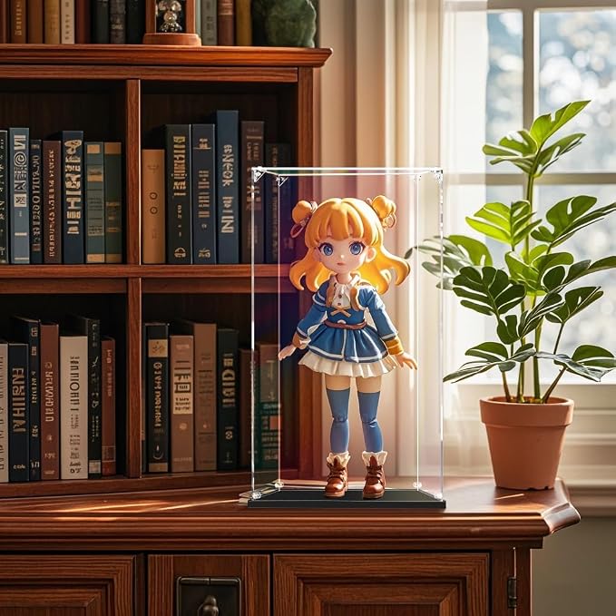 Clear Acrylic Display Case, Self-Assemble Showcase - Image 3