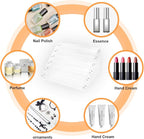 BTremary Clear Nail Polish Paint Organizer Holder Rack Shelf 6 Tier Acrylic - Image 4