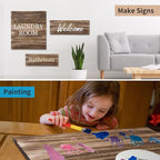 Multifunction Unfinished Wood, Wood - Image 5
