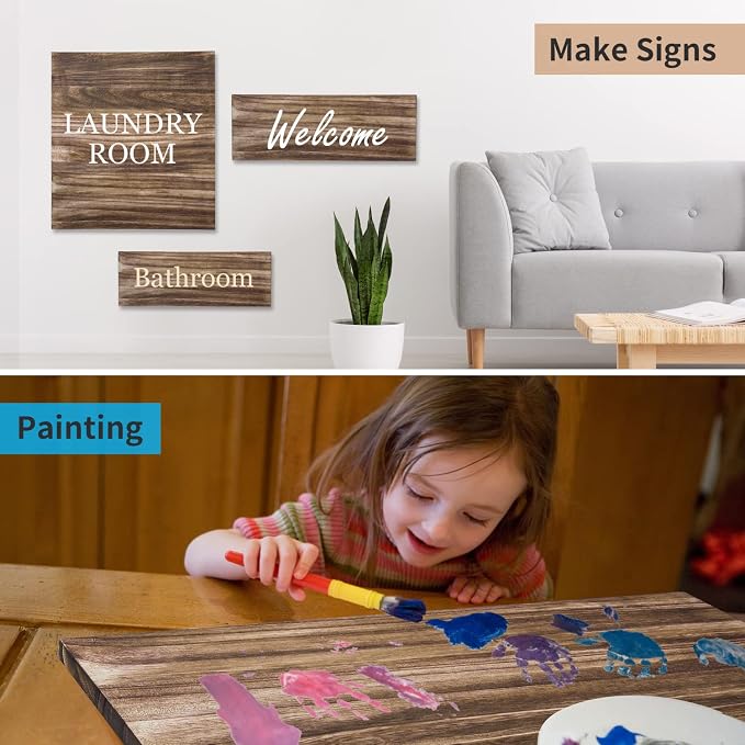 Multifunction Unfinished Wood, Wood - Image 5
