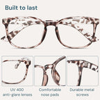 Gaoye Leopard Blue Light Glasses - Image 6