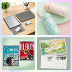 36 Sheets Holographic Laminate Sheets Clear Holographic Sticker Paper | Self - Image 6