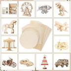 SiliFine 12x12+12x18 Inch 24 Pack Basswood Sheets - Image 7