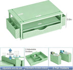 Spacrea Desk Organizer and Accessories, Computer Monitor Stand Riser - Image 5