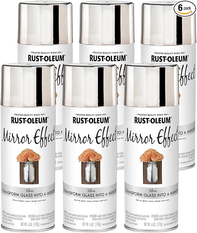 Rust-Oleum 301494-6PK Specialty Mirror Spray, 6 Ounce by Rust-Oleum