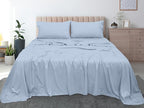 Royale Linens 300 Thread Count 100% Long Staple Combed Cotton Flat Sheet - Image 9