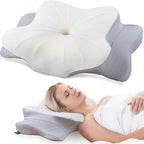 DONAMA Cervical Pillow for Neck and Shoulder Pain Relief, Cooling Contour by DONAMA