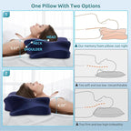 DONAMA Cervical Pillow for Neck and Shoulder Pain Relief, Cooling Contour - Image 3