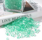 Keedolla 14 Oz Mint Green Sea Glass Stones Frosted Glass Pebbles Gemstones - Image 4