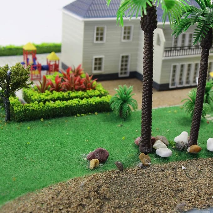 CP135 Artificial Model Grass Mat Trains Yellow Green Late Autumn 40 x 100cm or - Image 9
