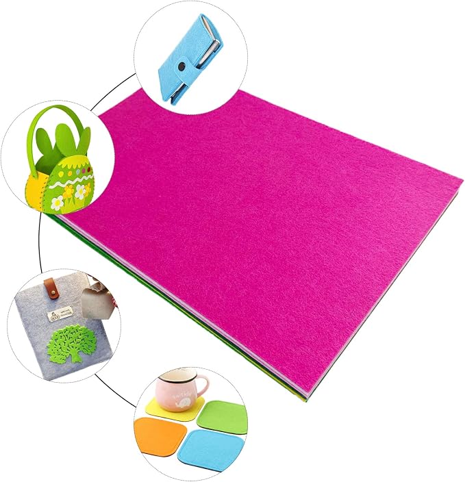 Jtnohx Stiff Felt, 2mm Thick Felt Sheets - Image 4