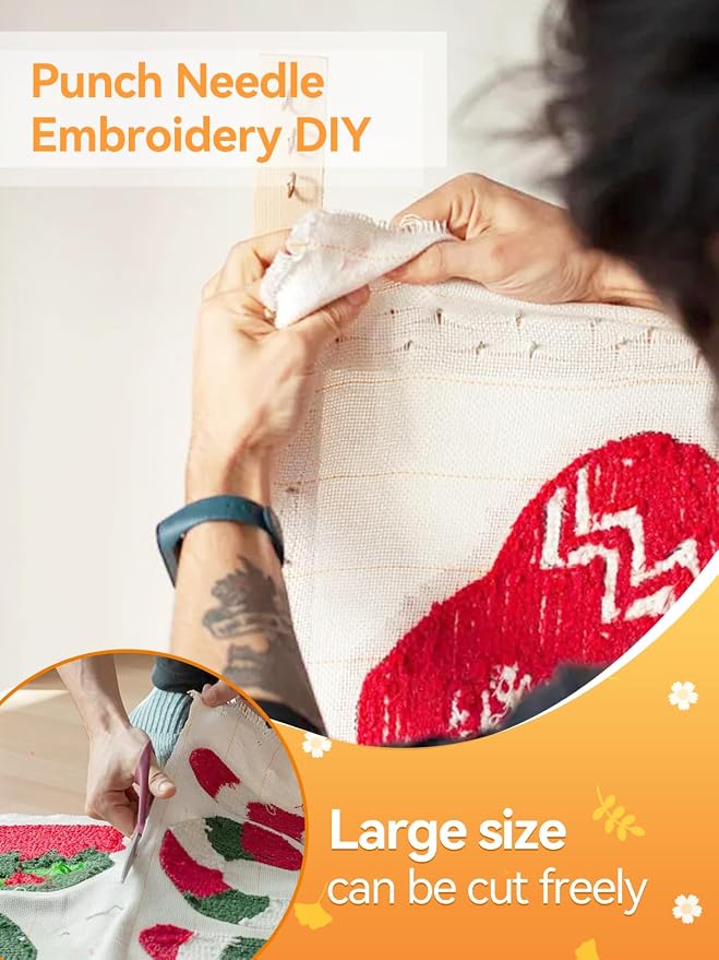 85" × 118" Large Overlocking Tufting Cloth - Image 2
