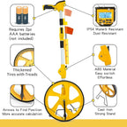 Zozen Measuring Wheel Digital Display, 20 Marking Flag&Holder, Foldable | - Image 8