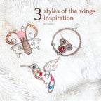 Filofly DIY Jewelry Kits, Spread The Wings Make Your Own Wire Wrapping and - Image 3