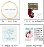 Louise Maelys Love Heart Tree Embroidery Kit - Image 2