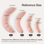 Peallow – Long Round Body Pillow - Image 2
