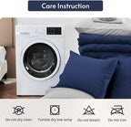 MUXHOMO 5 Pieces Twin XL Comforter Set, Reversible Bed in a Bag Twin XL Size - Image 8