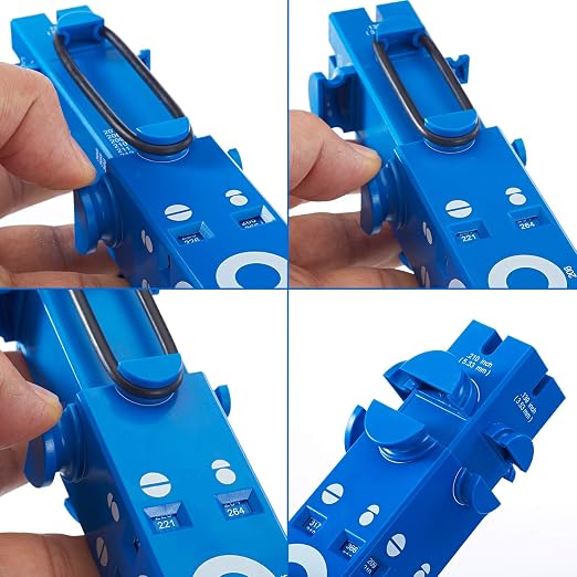 O-Ring Gauge Make Work Smart, Telescoping O Ring Sizing Plastic Gauge, Slide - Image 2