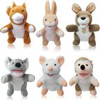 6 Pcs Animal Hand Puppets for Kids by Unknown