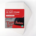 BAI Embroidery Foam 12x16 Inch, 3mm 3D Puff Foam, 10 Sheets White | Ideal by BAIEmbroideryMachine
