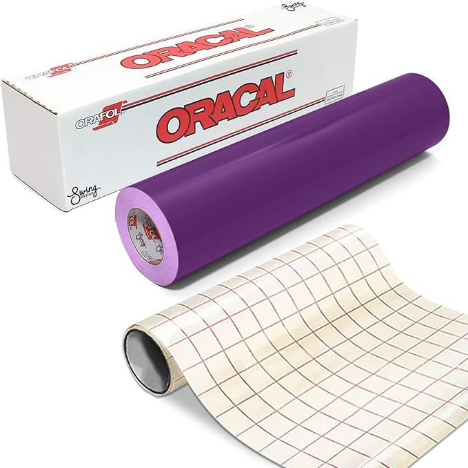 ORACAL 651 Permanent Gloss Vinyl – Violet Adhesive Roll by Orafol