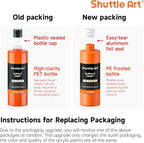 Shuttle Art Acrylic Paint, 24 Colors Acrylic Paint Bottle Set, 250ml/8.45oz Each - Image 9