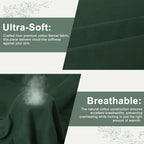 59”W Cotton Flannel Fabric, Super Soft 150GSM, Medium Weight Solid Arts & - Image 3