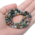 AD Beads Natural Gemstone Round Loose Beads 15" - Image 3