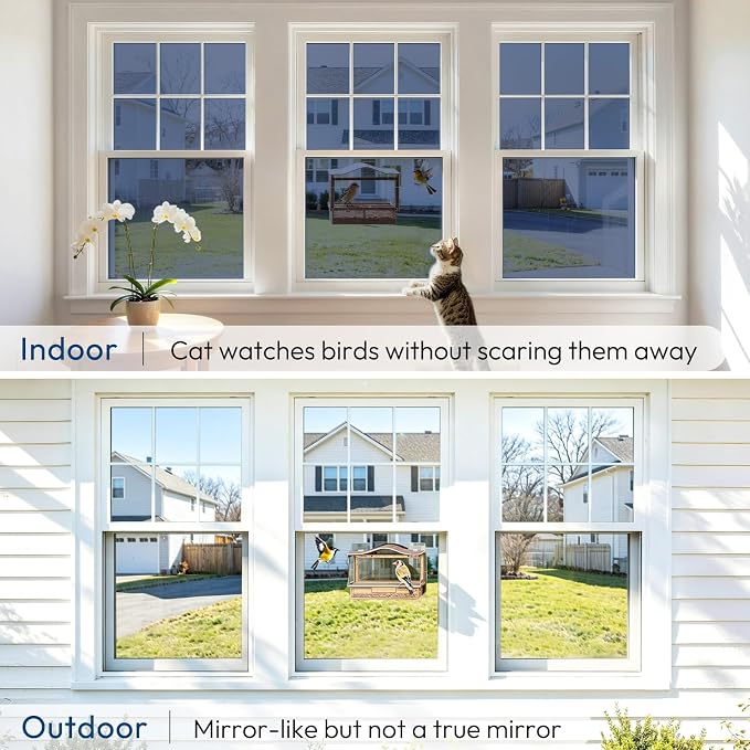 rabbitgoo Window Privacy Film One Way Window Tint - Image 9