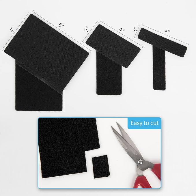 Art3d 48 Sets Hook and Loop Tape Sticky Back - Image 7