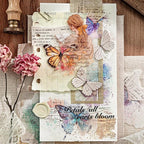 Vintage Aesthetic Stickers for Junk Journaling Supplies, Dual Materials - Image 2
