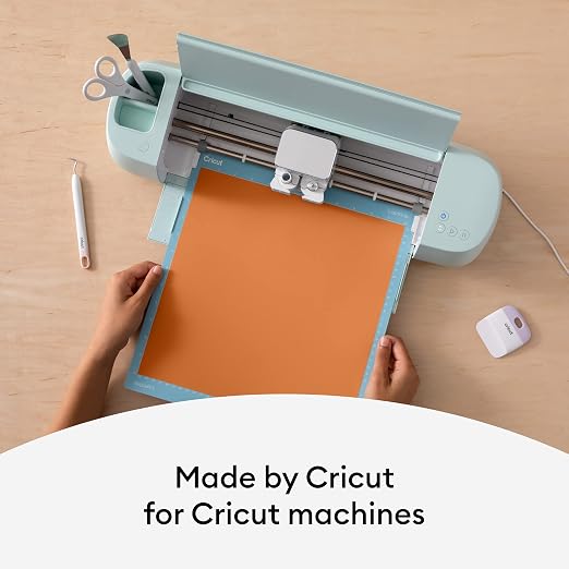 Cricut Premium Permanent Vinyl Roll, Dark Orange - Image 4