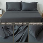 Bella Coterie | Luxury Bamboo Viscose Queen Size Pillowcase Set | 100% - Image 3