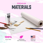 Bryco Goods 18”x1200” White Kraft Paper Roll - Image 2