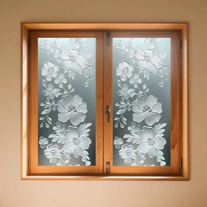 IVN Stained Glass Window Film Privacy Window Film Static Cling Window Film - Image 2