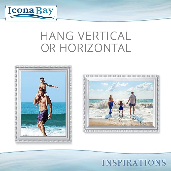 Icona Bay 5x7 Picture Frames, 6 Pack, Contemporary, Inspirations | These Icona - Image 7