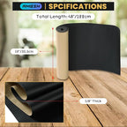 Sponge Neoprene with Adhesive Foam Rubber Sheet 1/8" Thick *12" Wide X 48" Long - Image 2