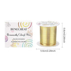 BENECREAT 20 Gauge 32 Yards Tarnish Resistant Gold Wire Jewelry Copper Wire - Image 2