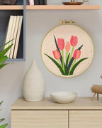 ERKOON Punch Needle Kit Beginners Adults, DIY Easy Flower Embroidery Set - Image 7
