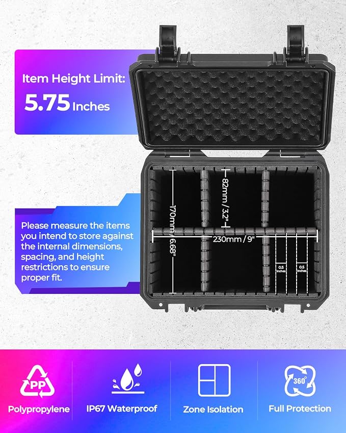 Card Cases for Sport Trading Graded Card Holder Hard Waterproof Storage Box | - Image 5