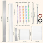 Polymer Clay Tools, Acrylic Clay Roller Pin, Polymer Clay Cutters Tools - Image 2