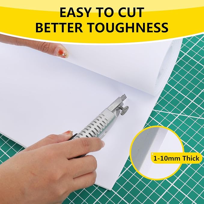 Do²ping White EVA Foam Sheets, 6mm Thick Premium Foam Sheets - Image 3
