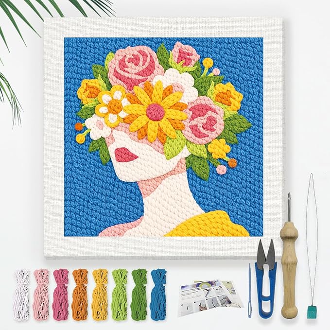 Doodlream Flower Lady Needle Kit by Doodlream