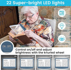 Rechargeable 5X Magnifying Glass - Image 2