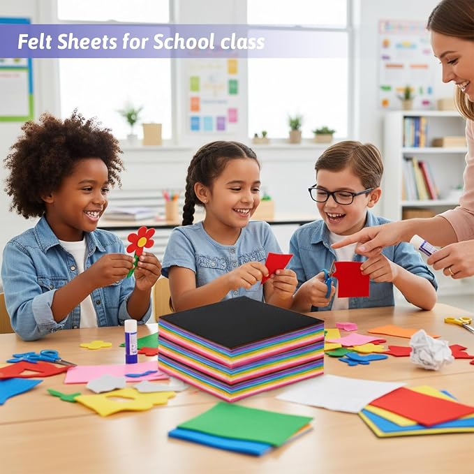 120 Pcs 12 x 12 Inch Felt Sheets - Image 6