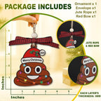 Poop Christmas Ornament - Image 2