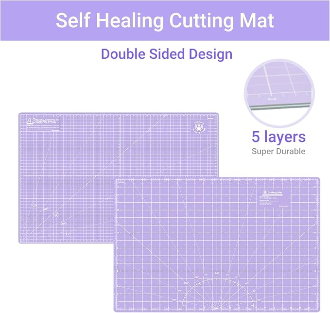 Rotary Cutter Set Purple - Image 4