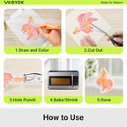 WISYOK 76 pcs Shrinky Film Kits - Image 4